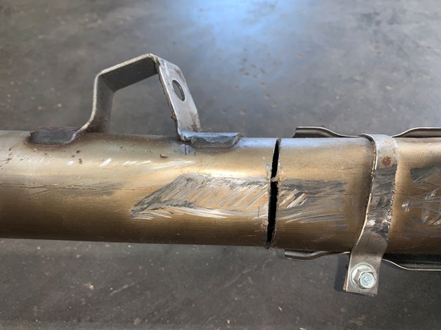 2022 Subaru WRX Catalytic Converter Complete Exhaust Pipe w/ Heatshield OEM