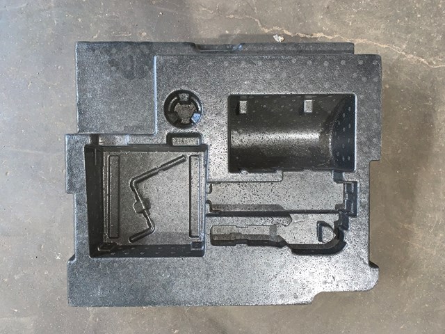 2010-2016 Porsche Panamera Spare Tire Tool Kit Foam OEM 97055141400