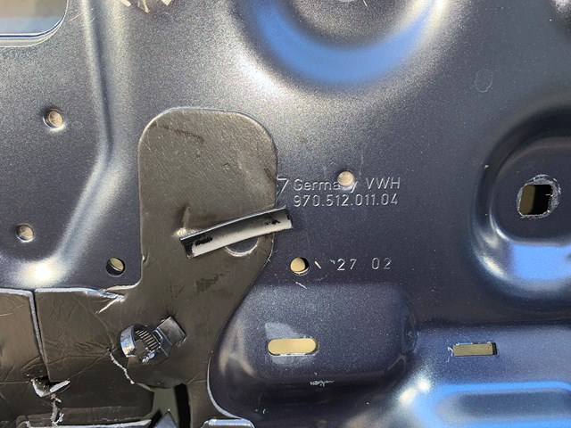 2012 Porsche Panamera Rear Hatch Trunk Lid Liftgate Tailgate OEM Blue