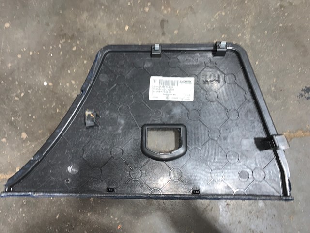 2012 Porsche Panamera Rear LH Driver Trunk Carpet Cover BLUE OEM 97055105500 