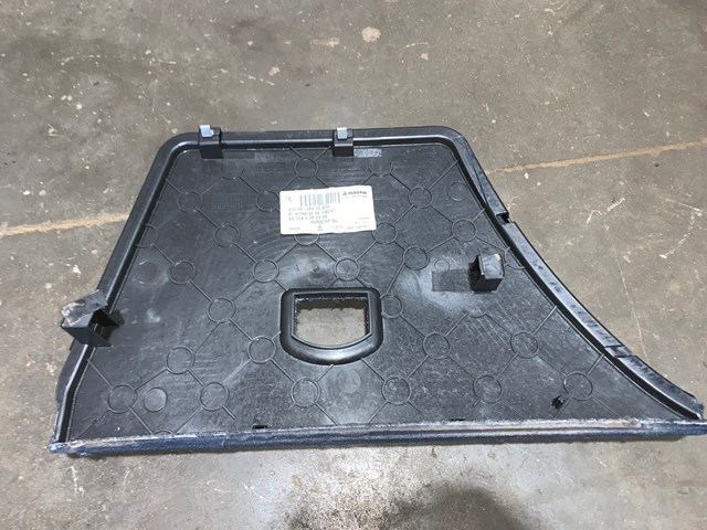 2012 Porsche Panamera Rear RH Passenger Trunk Carpet Cover BLUE OEM 97055105600