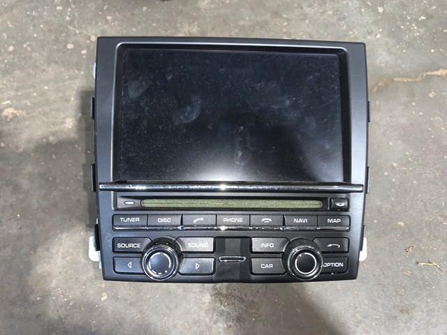 2012 Porsche Panamera Display Screen Navigation Radio OEM 97064297302