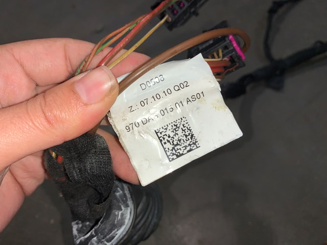 2012 Porsche Panamera Tailgate Trunk Hatch Wiring Harness OEM 97061271900  