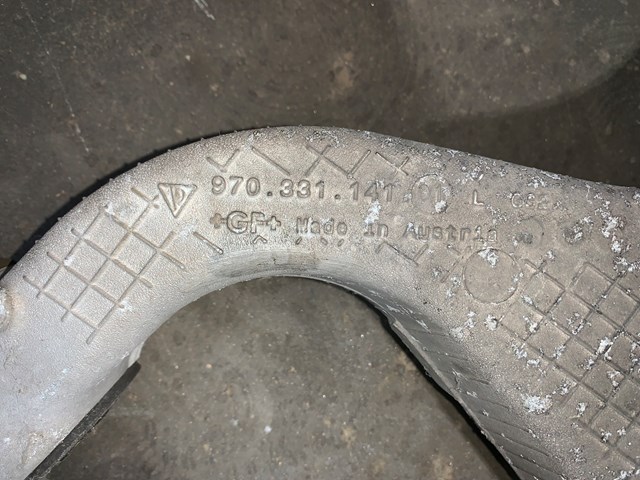 2012 Porsche Panamera RWD LH Driver Rear Lower Control Arm OEM 970331141