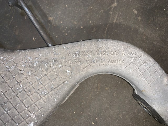 2012 Porsche Panamera RWD RH Passenger Rear Lower Control Arm OEM 970331142