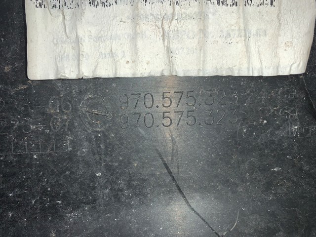 2012 Porsche Panamera Lower Radiator Baffle Duct Air Cooler Intake Guide OEM 970