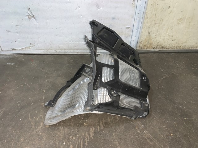2012 Porsche Panamera Rear LH Driver Bumper Support Heat Shield OEM 970505631