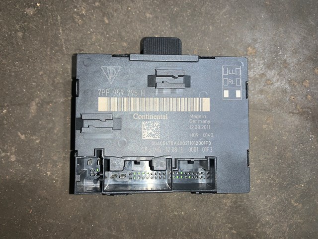 2012 Porsche Panamera Rear RH LH Door Control Module OEM 7PP959795H