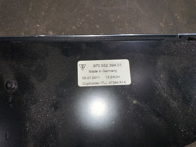 2012 Porsche Panamera Front RH Passenger Cup Holder OEM 97055239401