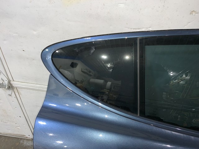 2012 Porsche Panamera Rear RH Passenger Door Shell Assembly OEM Blue