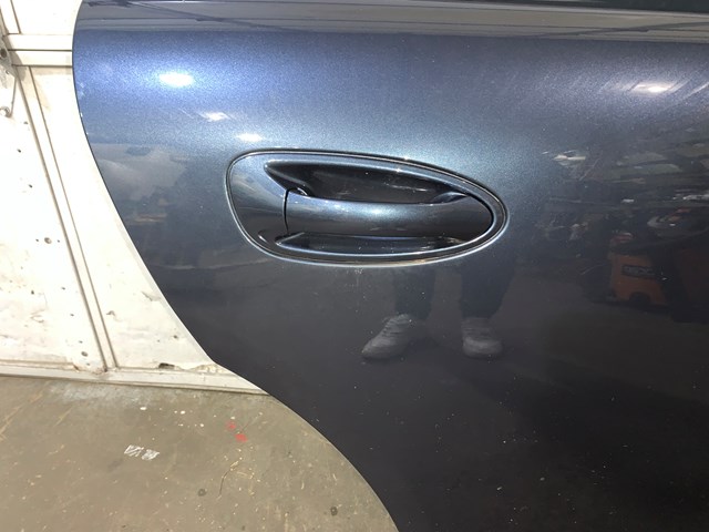 2012 Porsche Panamera Rear RH Passenger Door Shell Assembly OEM Blue