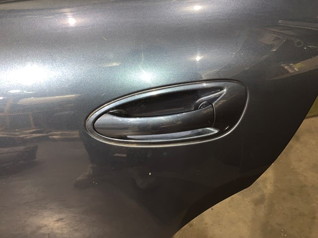 2012 Porsche Panamera Rear LH Driver Door Shell Assembly OEM Blue