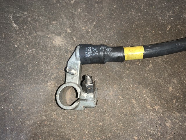 2012 Porsche Panamera Positive Battery Cable Wire OEM 97061101300