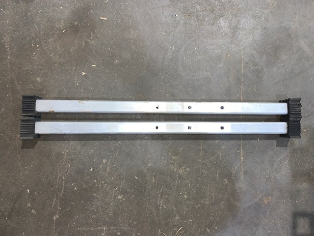 2012 Porsche Panamera Front LH RH Lower Dash Bracket Set OEM 97055229100