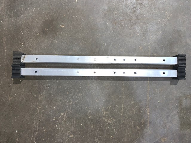 2012 Porsche Panamera Front LH RH Lower Dash Bracket Set OEM 97055229100