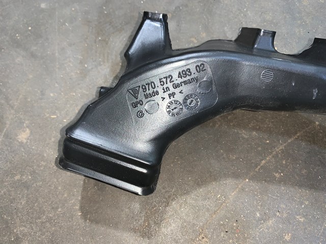 2012 Porsche Panamera Front AC Heater Air Vent Outlet Duct OEM 970572493