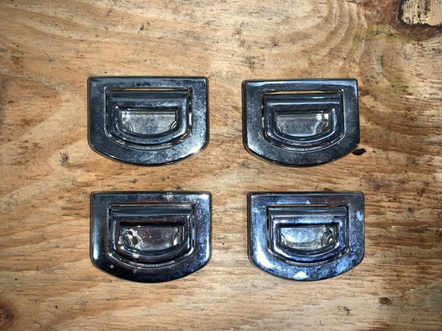 2012 Porsche Panamera Trunk Tie Down Hook Set OEM 1K0864203