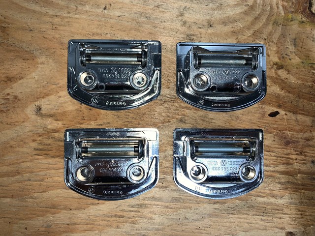 2012 Porsche Panamera Trunk Tie Down Hook Set OEM 1K0864203