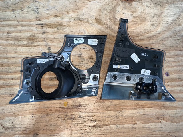 2012 Porsche Panamera Ignition Trim Bezel Cover OEM