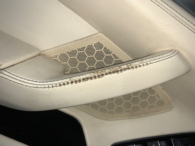 2012 Porsche Panamera Front LH Driver Door Panel Cream Yachting Blue OEM