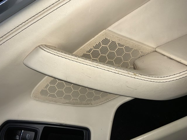 2012 Porsche Panamera Front RH Passenger Door Panel Cream Yachting Blue OEM