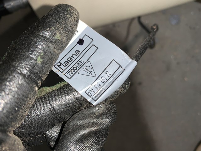 2012 Porsche Panamera Rear RH Passenger Upper Seat Cushion Cream OEM