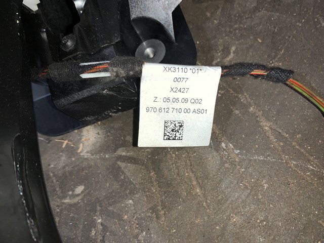 2012 Porsche Panamera Brake Stop Pedal W/ Bracket OEM 97042314101