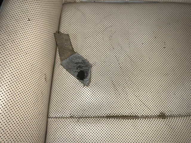 2012 Porsche Panamera Front LH RH Leather Seat Set Cream OEM (SEE DETAILS)