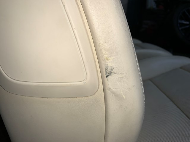 2012 Porsche Panamera Front LH RH Leather Seat Set Cream OEM (SEE DETAILS)