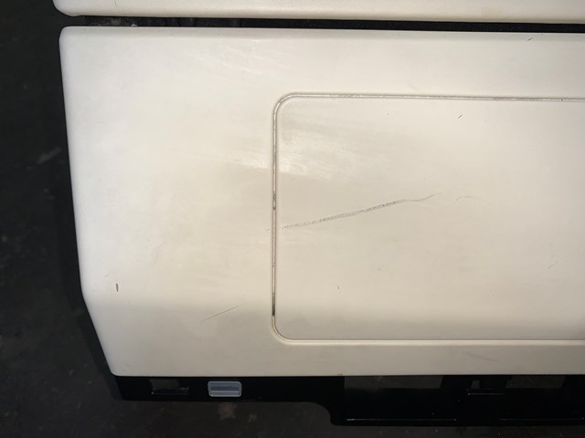 2012 Porsche Panamera Glove Box Storage Compartment Cream OEM