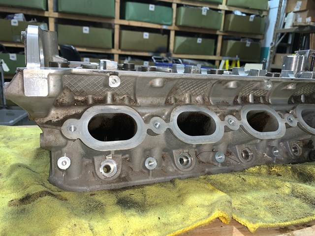 2012 Porsche Panamera LH 4.8L Engine Cylinder Head OEM 9481041065R