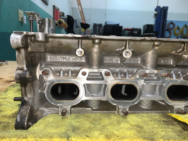 2012 Porsche Panamera LH 4.8L Engine Cylinder Head OEM 9481041065R