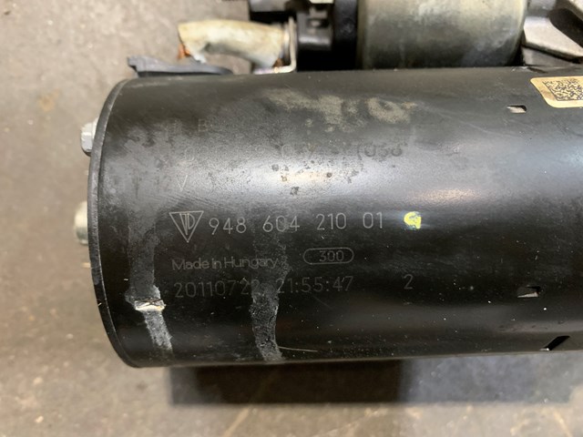2012 Porsche Panamera Starter Motor OEM 94860421001