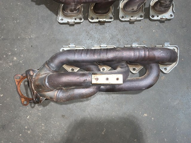 2012 Porsche Panamera 4.8L LH RH Exhaust Manifold Set OEM