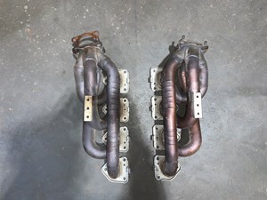 2012 Porsche Panamera 4.8L LH RH Exhaust Manifold Set OEM