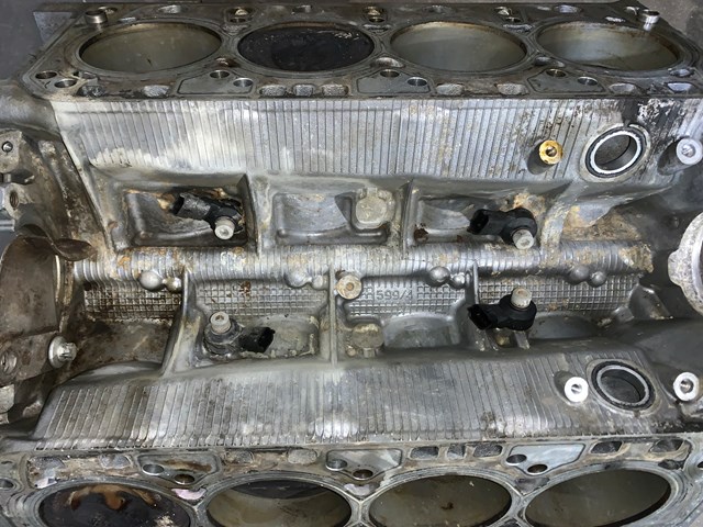 2012 Porsche Panamera 4.8L V8 Engine Cylinder Block Crankcase Assembly 90k Miles