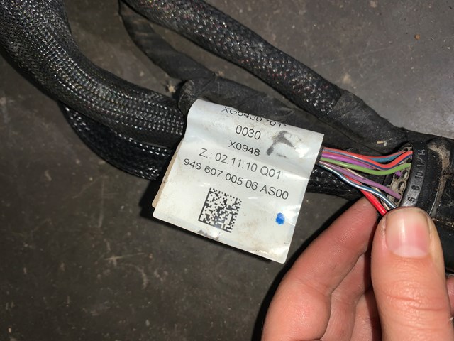 2012 Porsche Panamera 4.8L Complete Engine Wire Harness OEM
