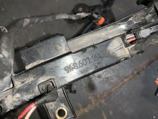 2012 Porsche Panamera 4.8L Complete Engine Wire Harness OEM