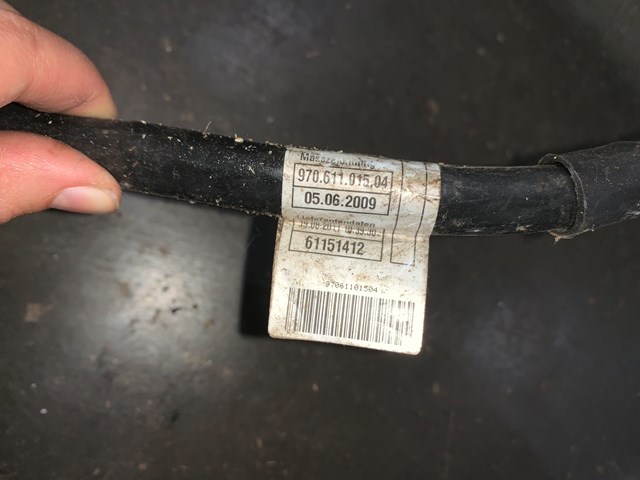 2012 Porsche Panamera 4.8L Complete Engine Wire Harness OEM