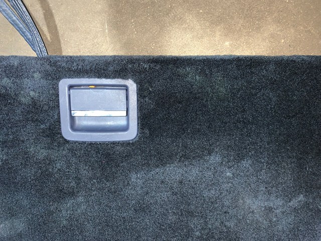 2012 Porsche Panamera Trunk Cargo Cover Carpet Blue OEM