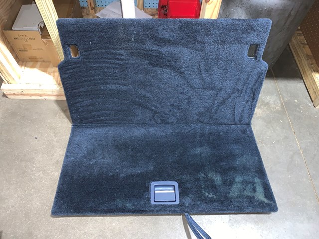 2012 Porsche Panamera Trunk Cargo Cover Carpet Blue OEM