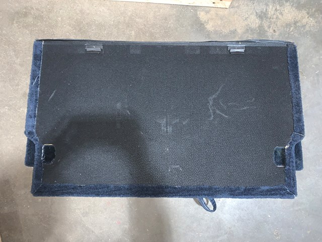 2012 Porsche Panamera Trunk Cargo Cover Carpet Blue OEM