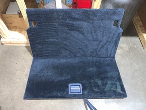 2012 Porsche Panamera Trunk Cargo Cover Carpet Blue OEM