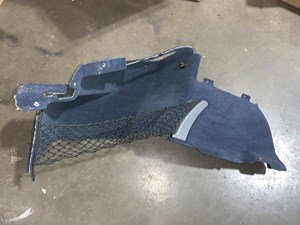 2012 Porsche Panamera LH Driver Quarter Panel Trunk Carpet OEM