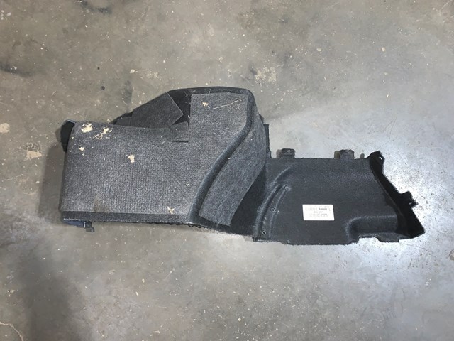 2012 Porsche Panamera RH Passenger Quarter Panel Trunk Carpet OEM