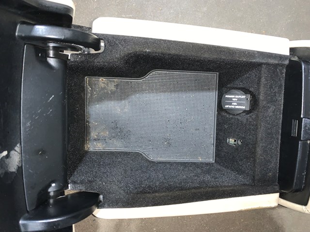 2012 Porsche Panamera Front Leather Center Console Cream OEM