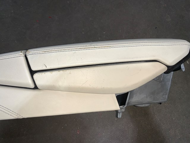 2012 Porsche Panamera Front Leather Center Console Cream OEM