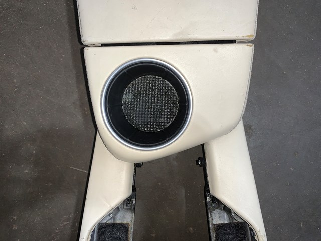 2012 Porsche Panamera Front Leather Center Console Cream OEM