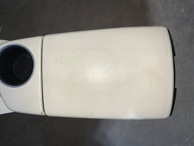2012 Porsche Panamera Front Leather Center Console Cream OEM