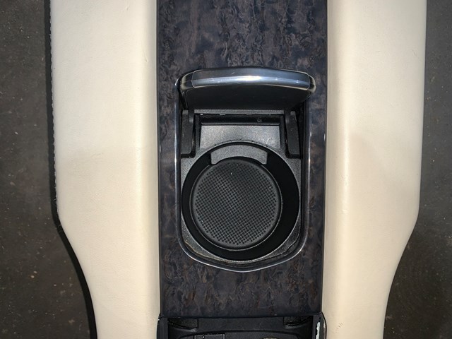 2012 Porsche Panamera Rear Middle Center Console Cream OEM